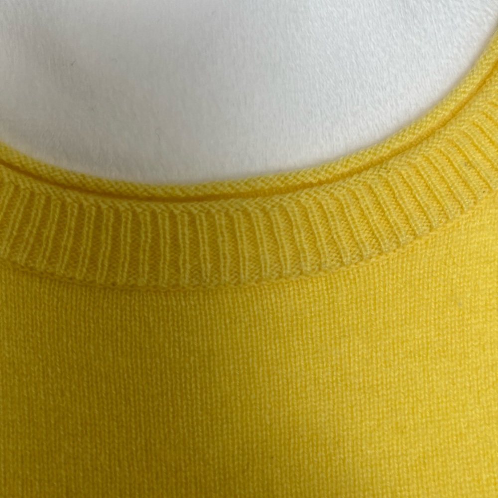 (New) Relaxed cashmere T-shirt / B001 - Picture 5 of 8